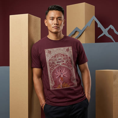 Aham Brahmasmi Unisex Round Neck T-Shirt