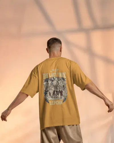 The Last Tribe Lepcha Unisex Oversized T-Shirt