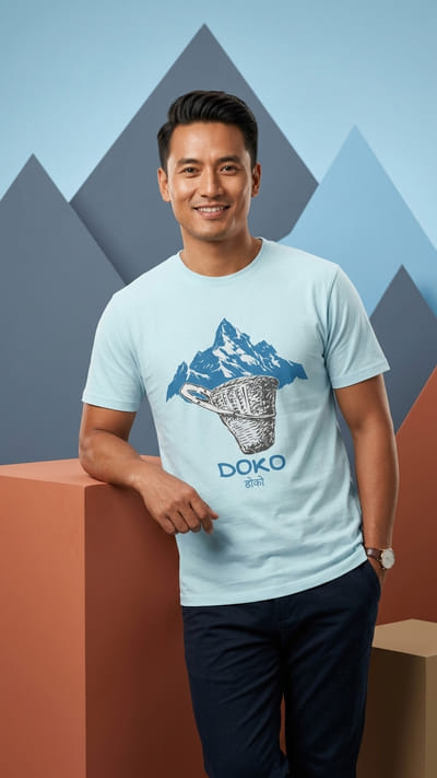 Doko Unisex Round Neck T-Shirt