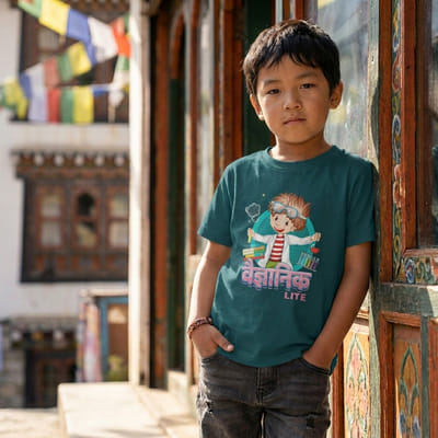 Scientist LITE Boy’s Round Neck T-Shirt