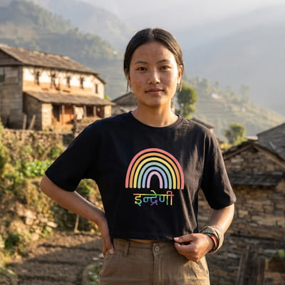 Indreni इन्द्रेणी Crop Top