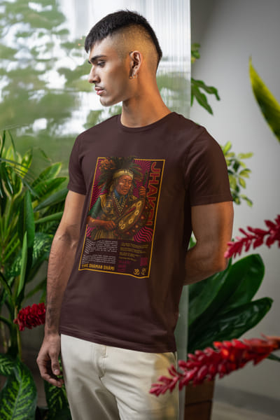 Jhākri (झाक्री) Unisex Round Neck T-Shirt