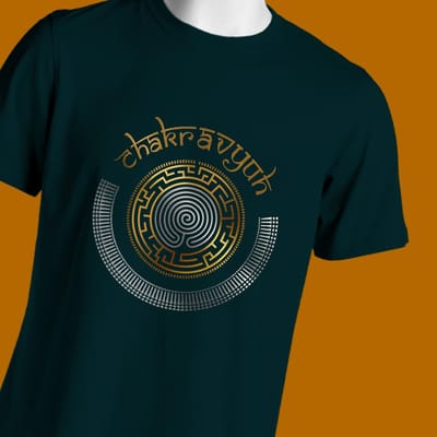 Chakravyuh Unisex Round Neck T-Shirt