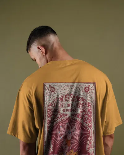 Aham Brahmasmi Unisex Oversized T-Shirt