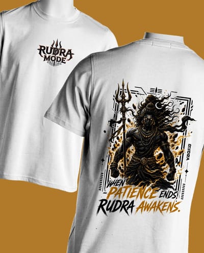 Rudra Awakens Unisex Round Neck T-Shirt