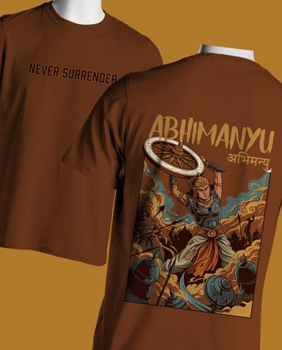 Unstoppable Abhimanyu Unisex Round Neck T-Shirt