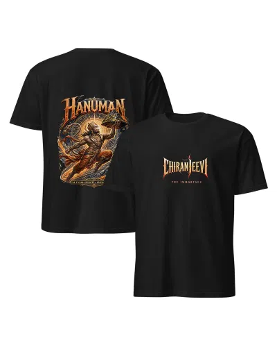 Immortal Hanuman Unisex Round Neck T-Shirt