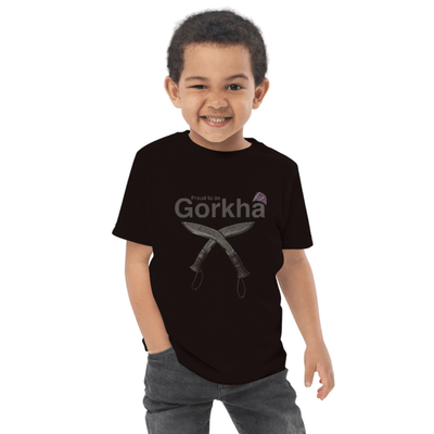 Proud to be Gorkha Boy’s Round Neck T-Shirt
