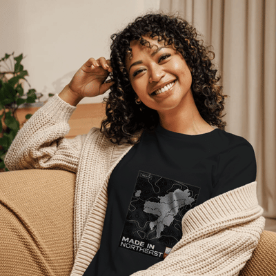 MADE IN NORTHEAST Women's  Round Neck Tshirt