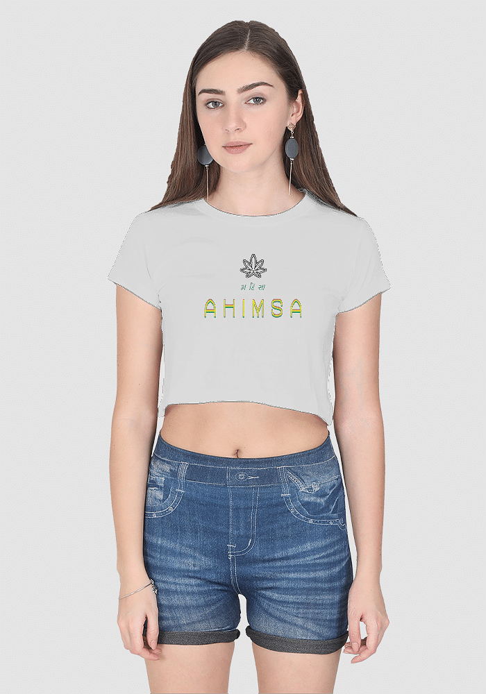 AHIMSA Crop Top