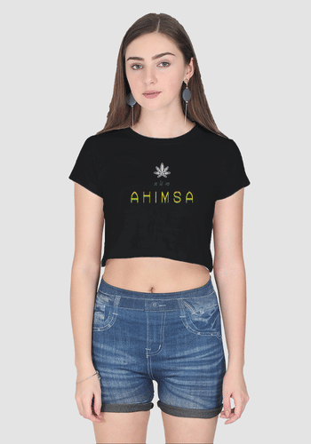 AHIMSA Crop Top