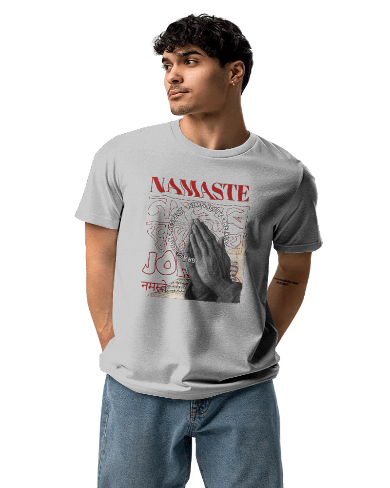 Namaste Unisex Round Neck T-Shirt