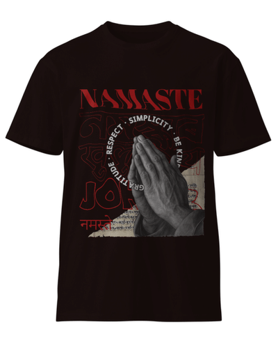 Namaste Unisex Round Neck T-Shirt