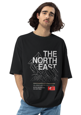 NE United Dark Unisex Oversized Standard T-Shirt