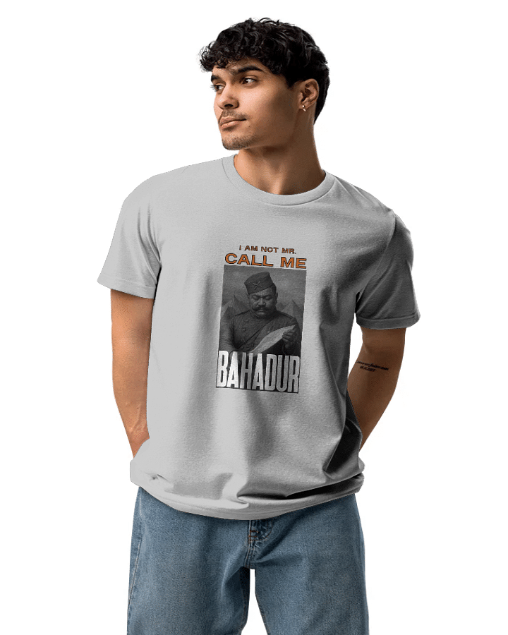 I am Bahadur Unisex Round Neck T-Shirt