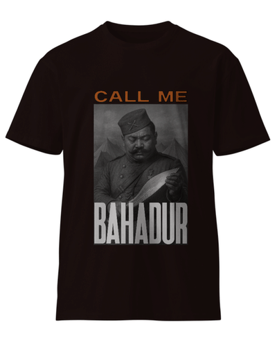 I am Bahadur Unisex Round Neck T-Shirt