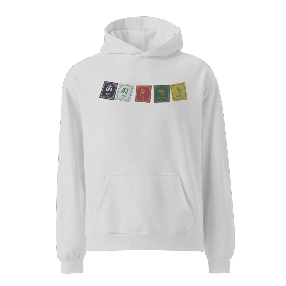 Om Mani Padme Hum Hooded Sweatshirt