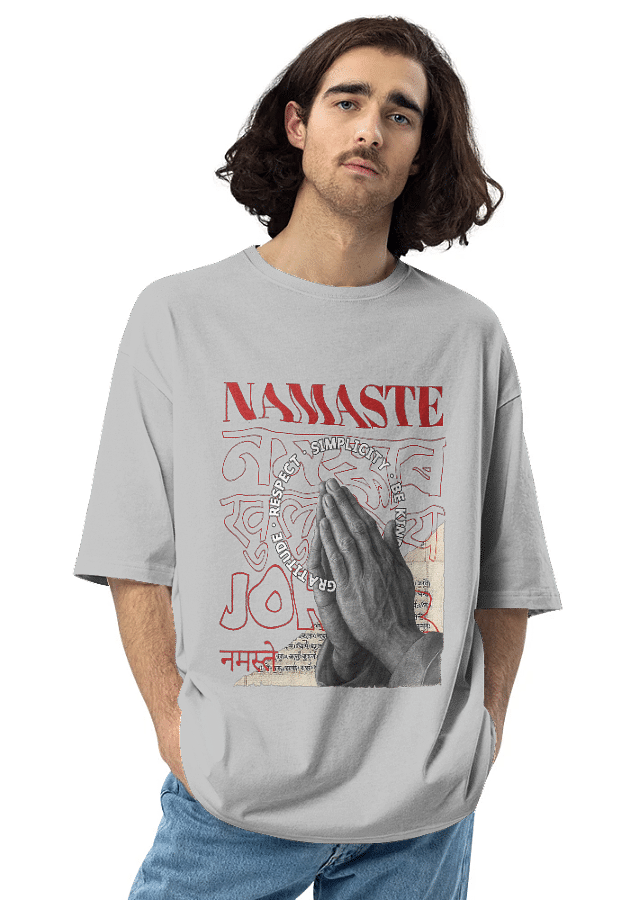 Namaste Unisex Oversized Standard T-Shirt