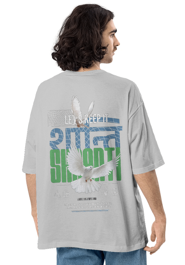 SHAANTI Unisex Oversized Standard T-Shirt