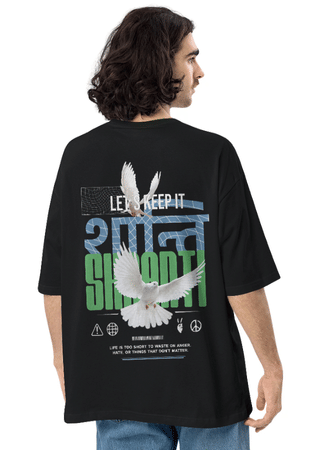SHAANTI Unisex Oversized Standard T-Shirt