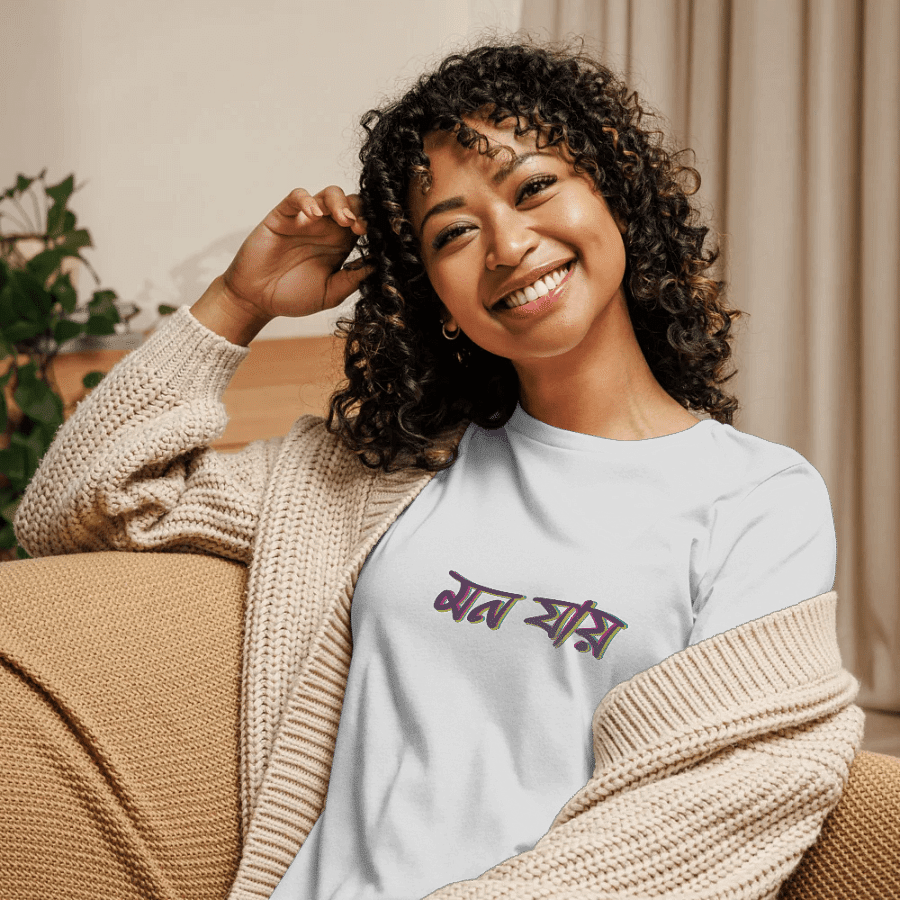 Mon Jai Women's  Round Neck Tshirt