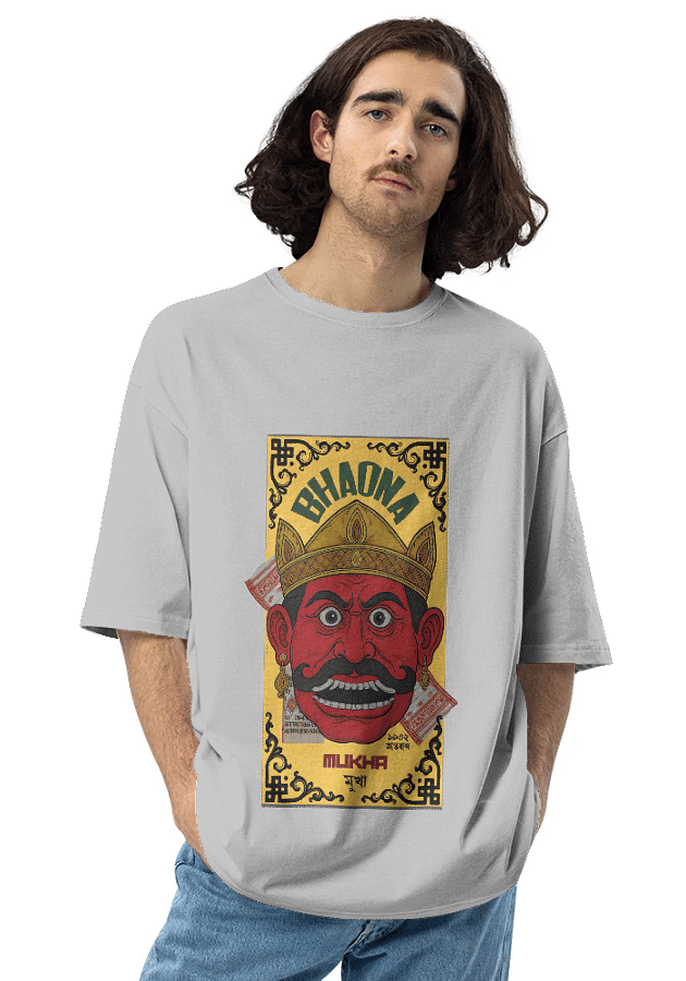 Mukha bhaona Unisex Oversized Standard T-Shirt
