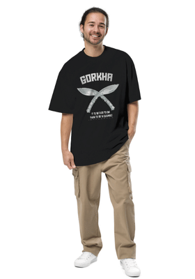 GORKHA Unisex Oversized Standard T-Shirt
