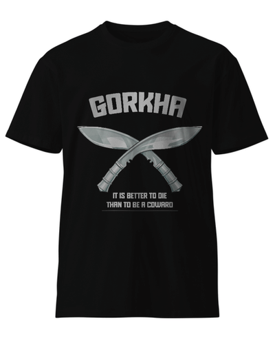 GORKHA Unisex Round Neck T-Shirt