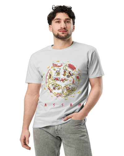 Axomiya Universe Unisex Round Neck T-Shirt