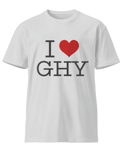 I ❤️ GHY (Guwahati) Unisex Round Neck T-Shirt