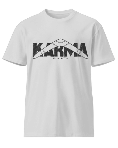 Karma(B) Unisex Round Neck T-Shirt