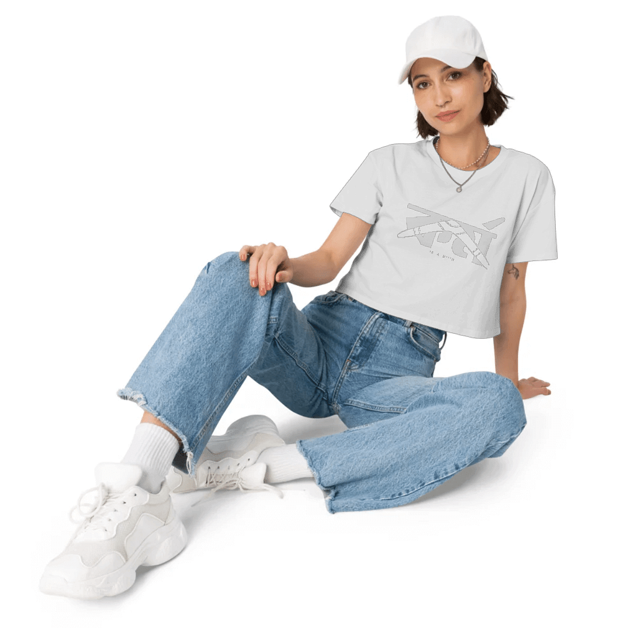 Karma Assamese (W) Crop Top