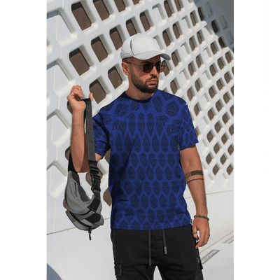 Axomiya Gamusa Pattern 4 Unisex AOP Tshirt