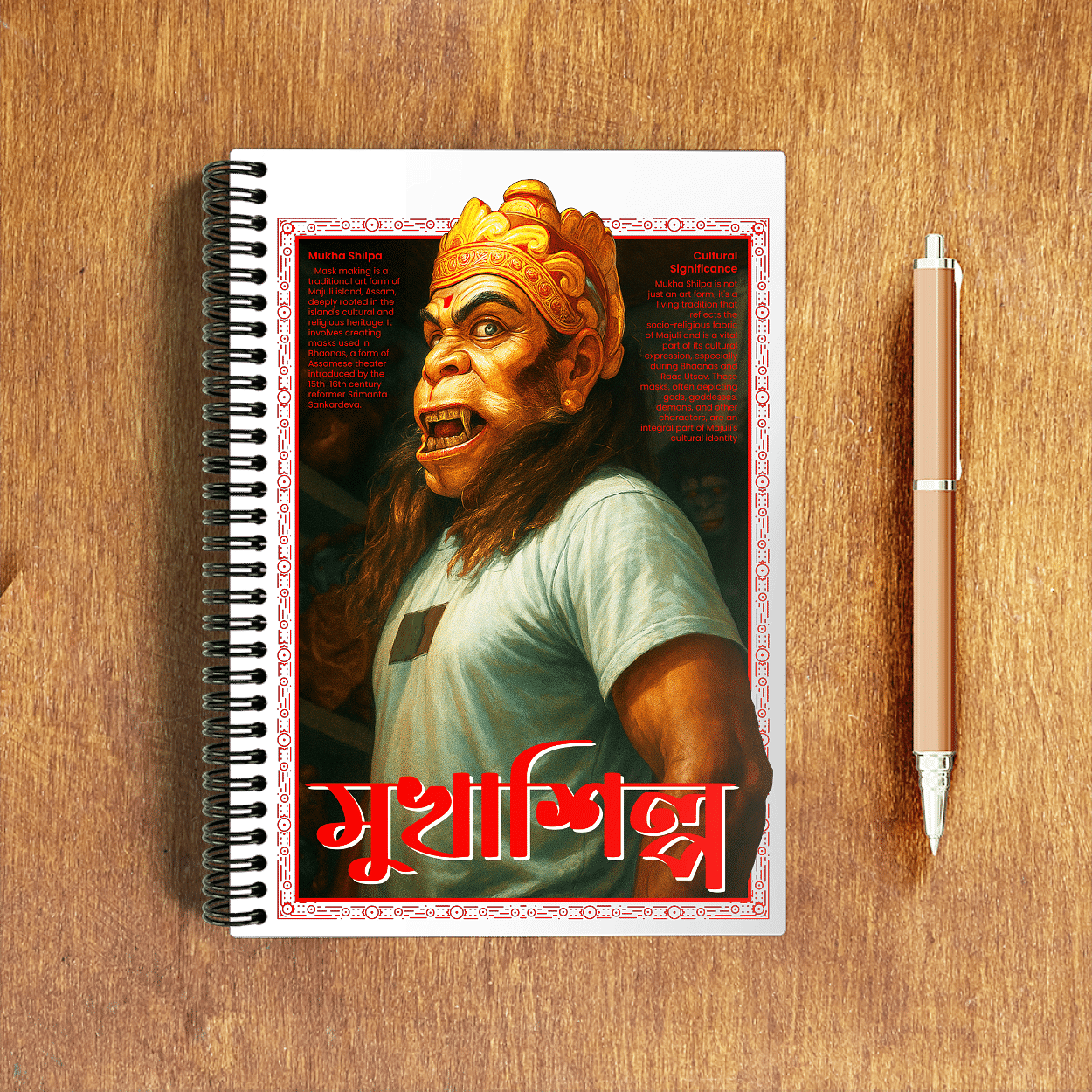 Mukha Shilpa Notepad
