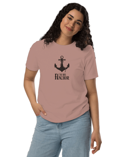 I am his anchor Unisex Round Neck T-Shirt