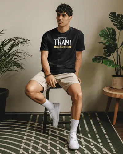Proud Thami Unisex Round Neck T-Shirt