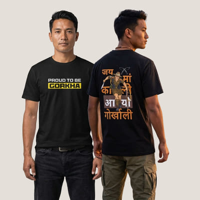 AYO GORKHALI Unisex Round Neck T-Shirt
