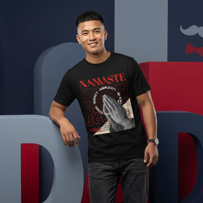 Namaste Unisex Round Neck T-Shirt
