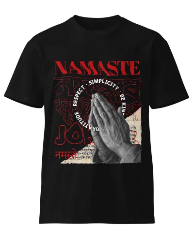 Namaste Unisex Round Neck T-Shirt