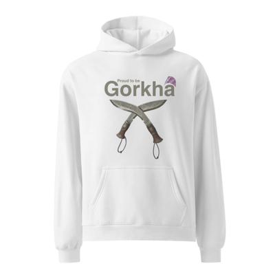 Proud to be Gorkha Hooded Sweatshirt