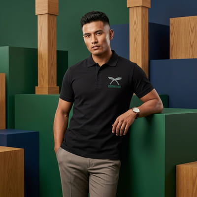 GORKHA embroidery Men’s Polo Tshirt