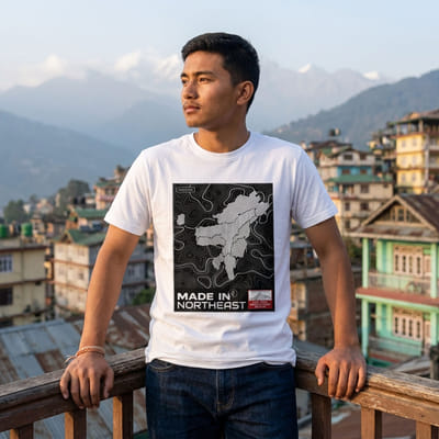 Made in Northeast Unisex Round Neck T-Shirt