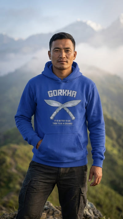 GORKHA Hooded Sweatshirt