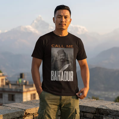 I am Bahadur Unisex Round Neck T-Shirt