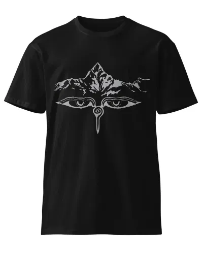 Wisdom Eyes Unisex Round Neck T-Shirt