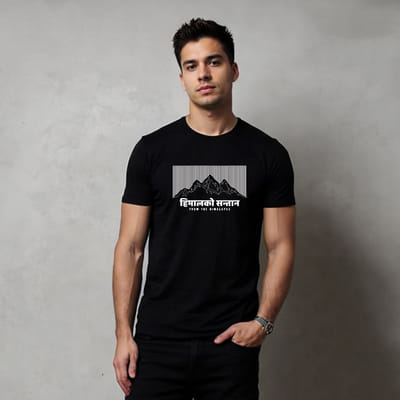 HIMAL KO SANTAAN Unisex Round Neck T-Shirt