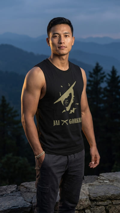 Gorkha Legends  Gym Vest 