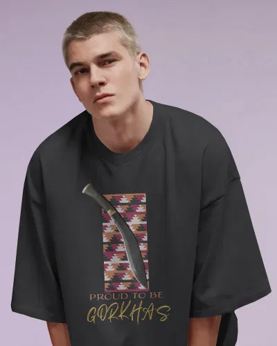 WE ARE GORKHAS  Unisex Oversized T-Shirt 