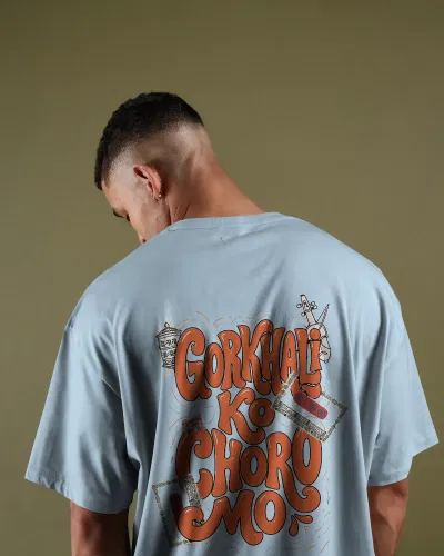 GORKHALI KO XORO Unisex Oversized T-Shirt 