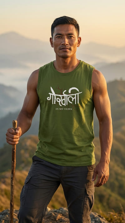 Gorkhali In my Veins Gym Vest 